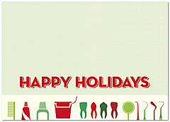 Dental Holiday Card D2219D-A